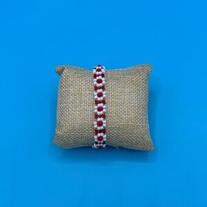 Floral Beaded Bracelet